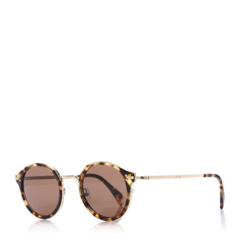 CELINE Acetate Sunglasses CL 41082/S Havana 